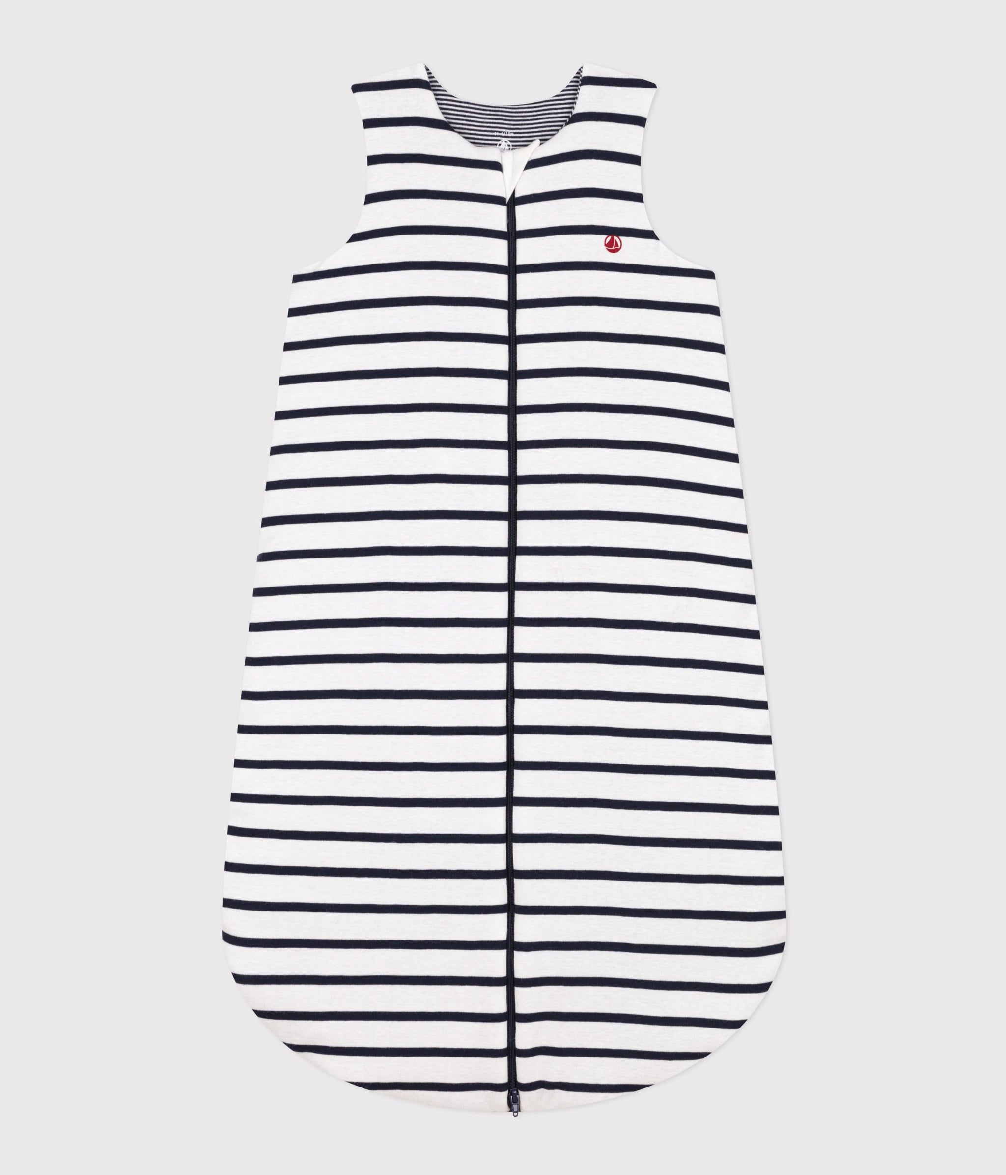 A08AN LOBINETTE 01 WHITE NAVY ACCESSORIES BUNTING FALL WINTER 2024/25 NEWBORN STRIPES