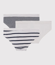 Load image into Gallery viewer, FW26-A01DR 00 WHITE NAVY BOY FALL WINTER 2026 STRIPES UNDERWEAR