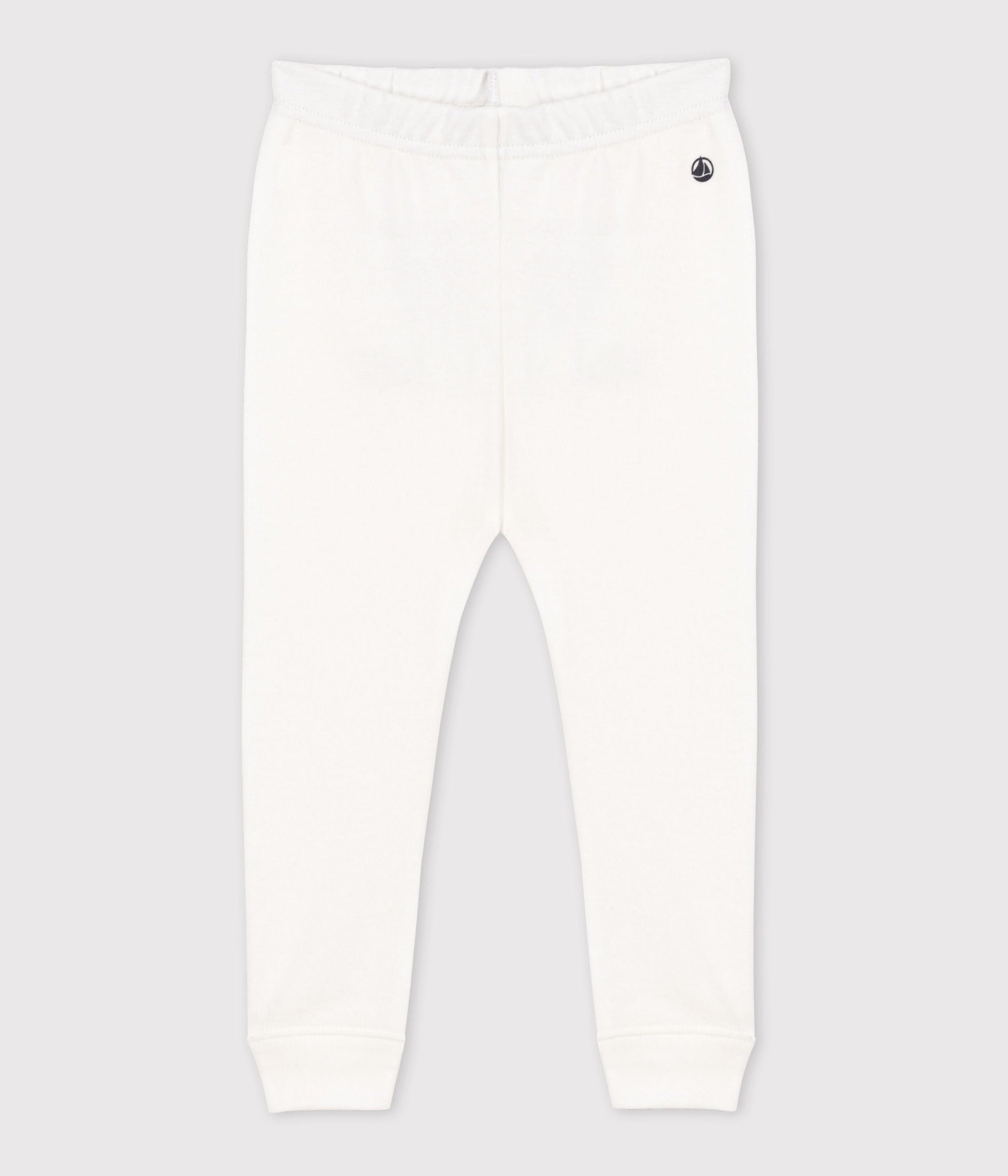 FW23 A05WB 02 WHITE LEGGINGS NEWBORN