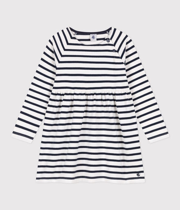 A08HA LOOKING 02 NAVY WHITE 50% SALE DRESSES LONG SLEEVES STRIPES