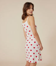 Load image into Gallery viewer, SS24-A089R 01 WHITE RED DRESSES HEARTS SUMMER SPRING 2024
