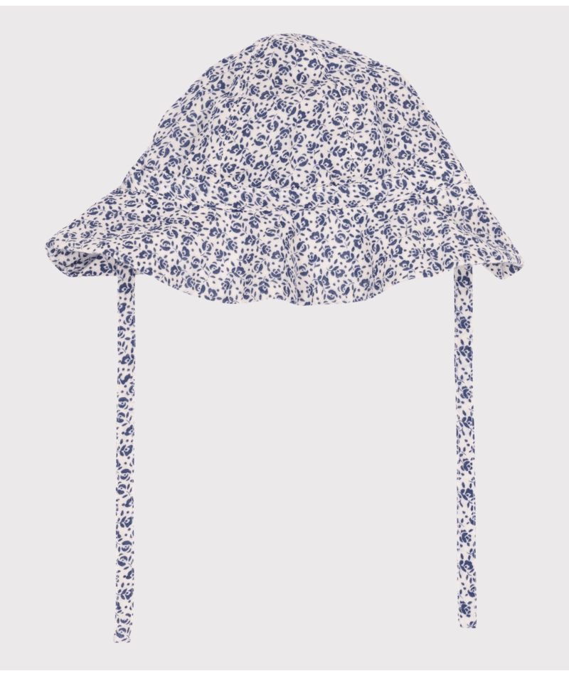 SS24-A09I4 03 CREAM BLUE 50% SALE ACCESSORIES FLORAL HAT SUMMER SPRING 2024