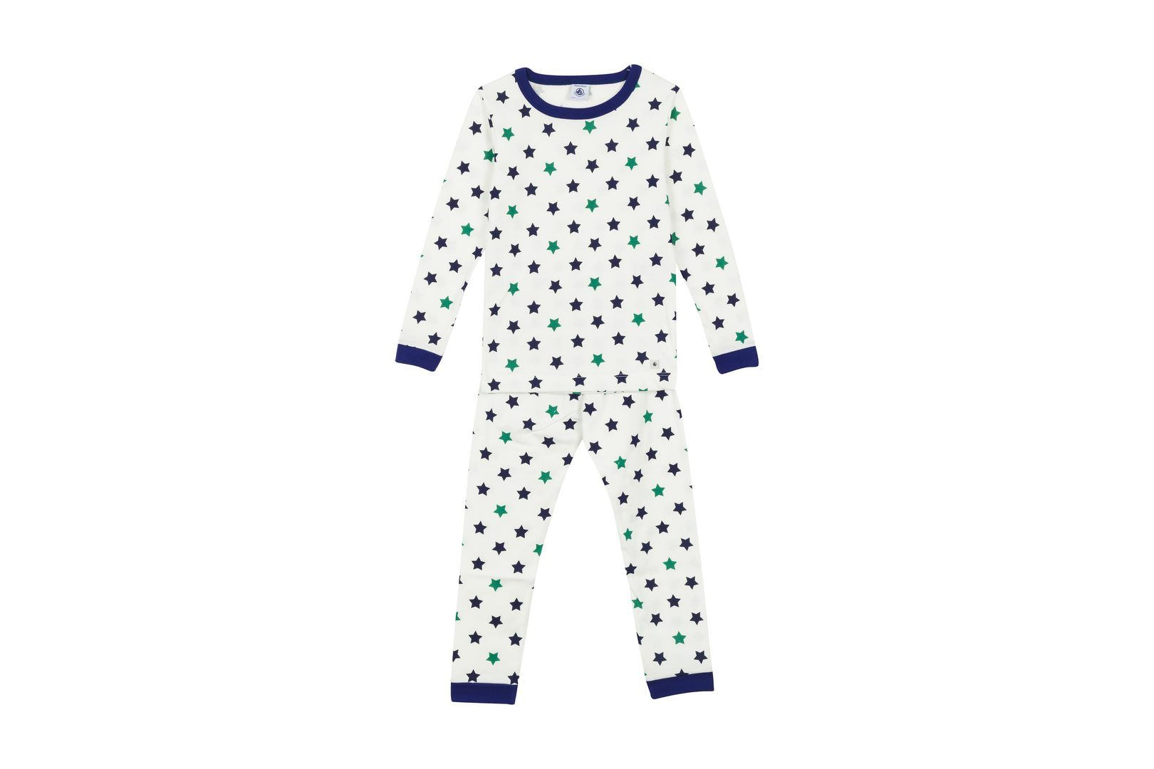 55260 FIRST 01 WHITE MULTI FALL WINTER 2024/25 PAJAMAS STARS