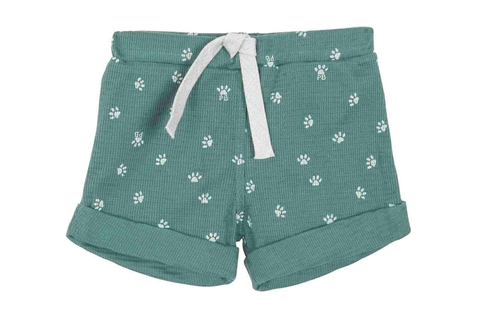 52920 FEBRUARY 01 GREEN WHITE SHORTS