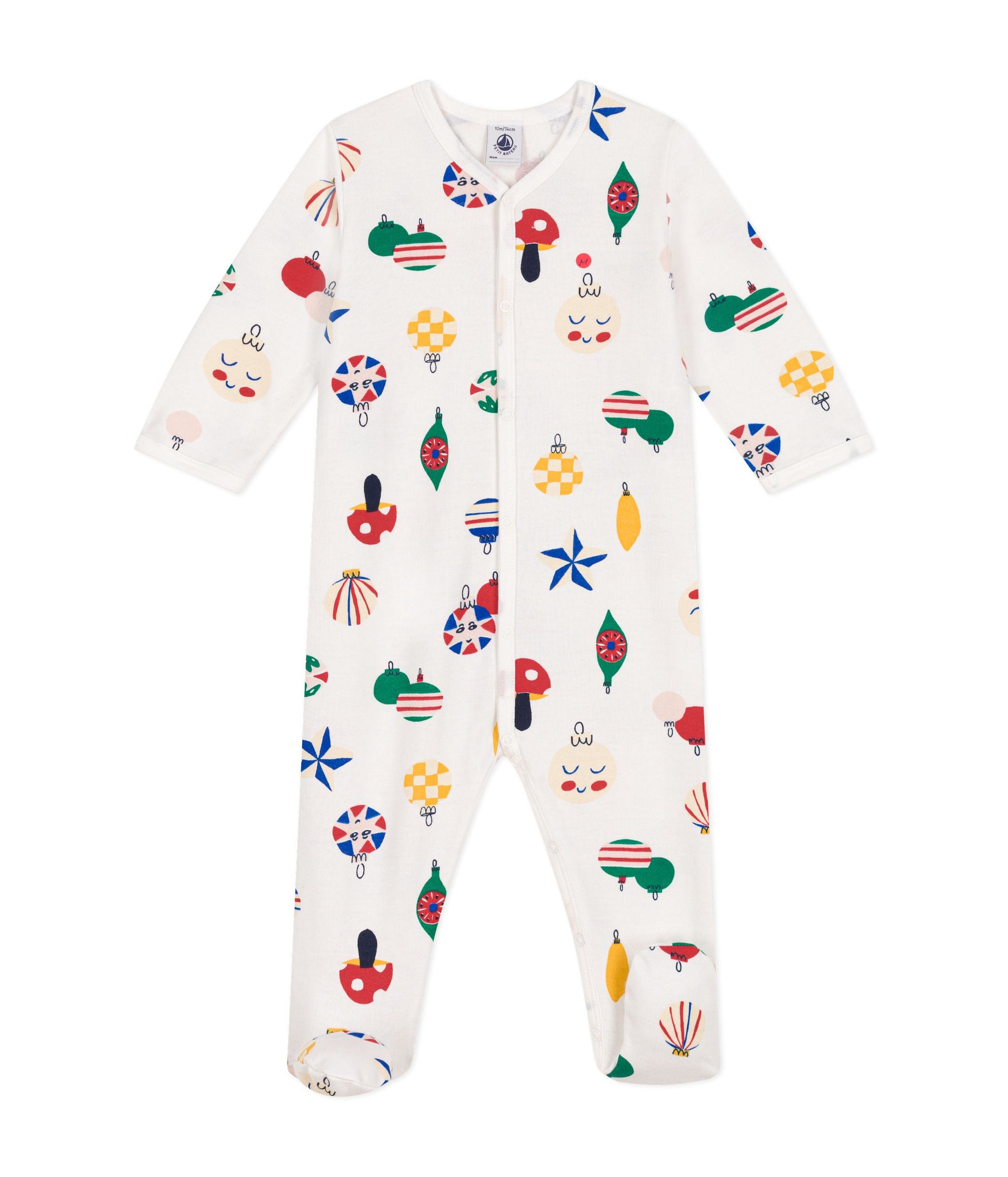 AW24 - A0B51 01 WHITE MULTI BODYSUITS FALL WINTER 2024/25 NEWBORN