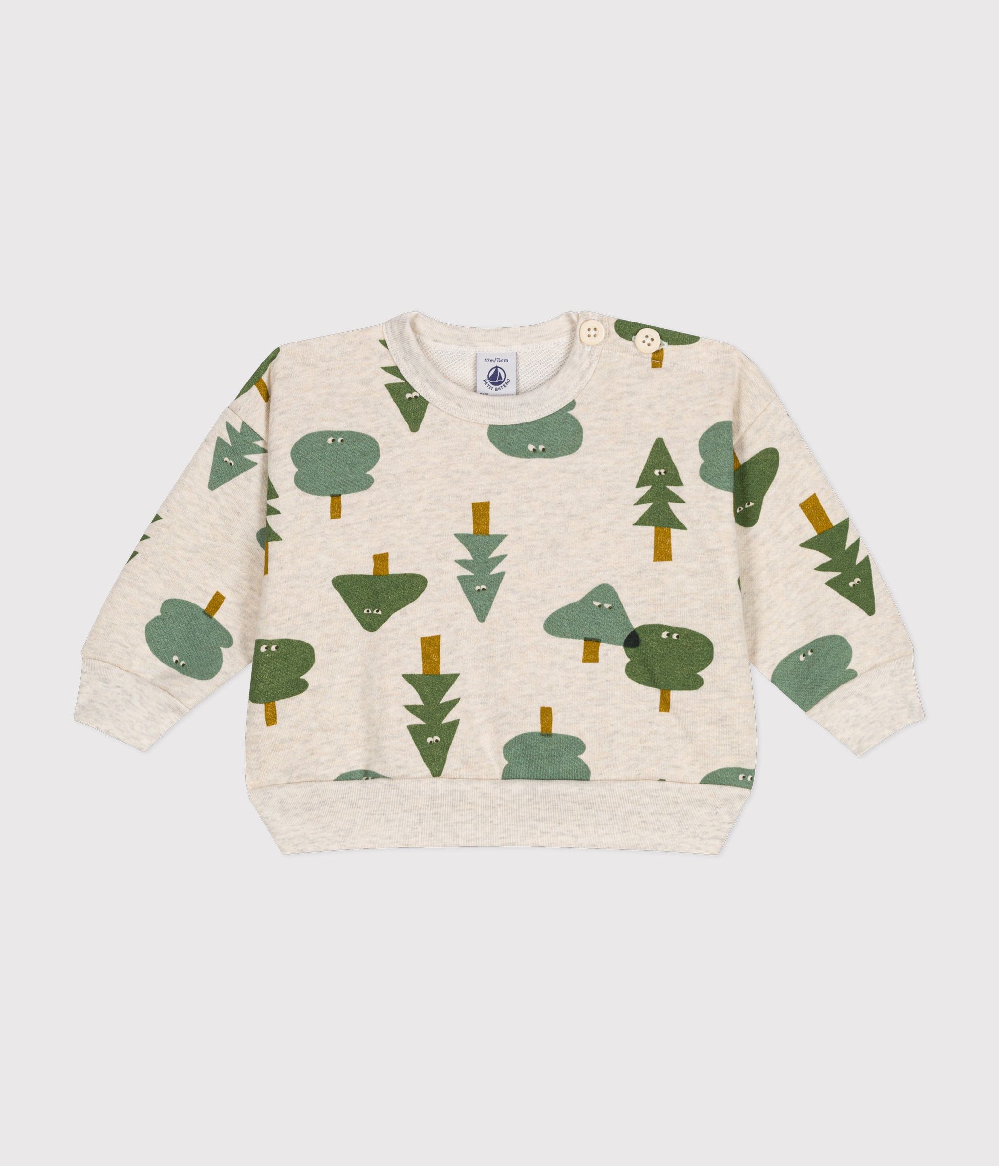 AW24 - A0BM8 01 GREY MULTI FALL WINTER 2024/25 SWEATSHIRTS