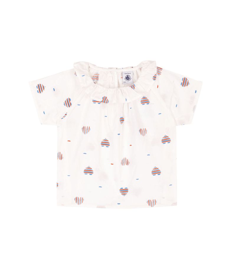 SS25 - A0CKR 01 WHITE MULTI HEARTS SPRING SUMMER 2025 TEE