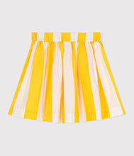 Load image into Gallery viewer, FW26 - A0CQ1 01 YELLOW WHITE BOTTOMS GIRL SPRING SUMMER 2026 STRIPES