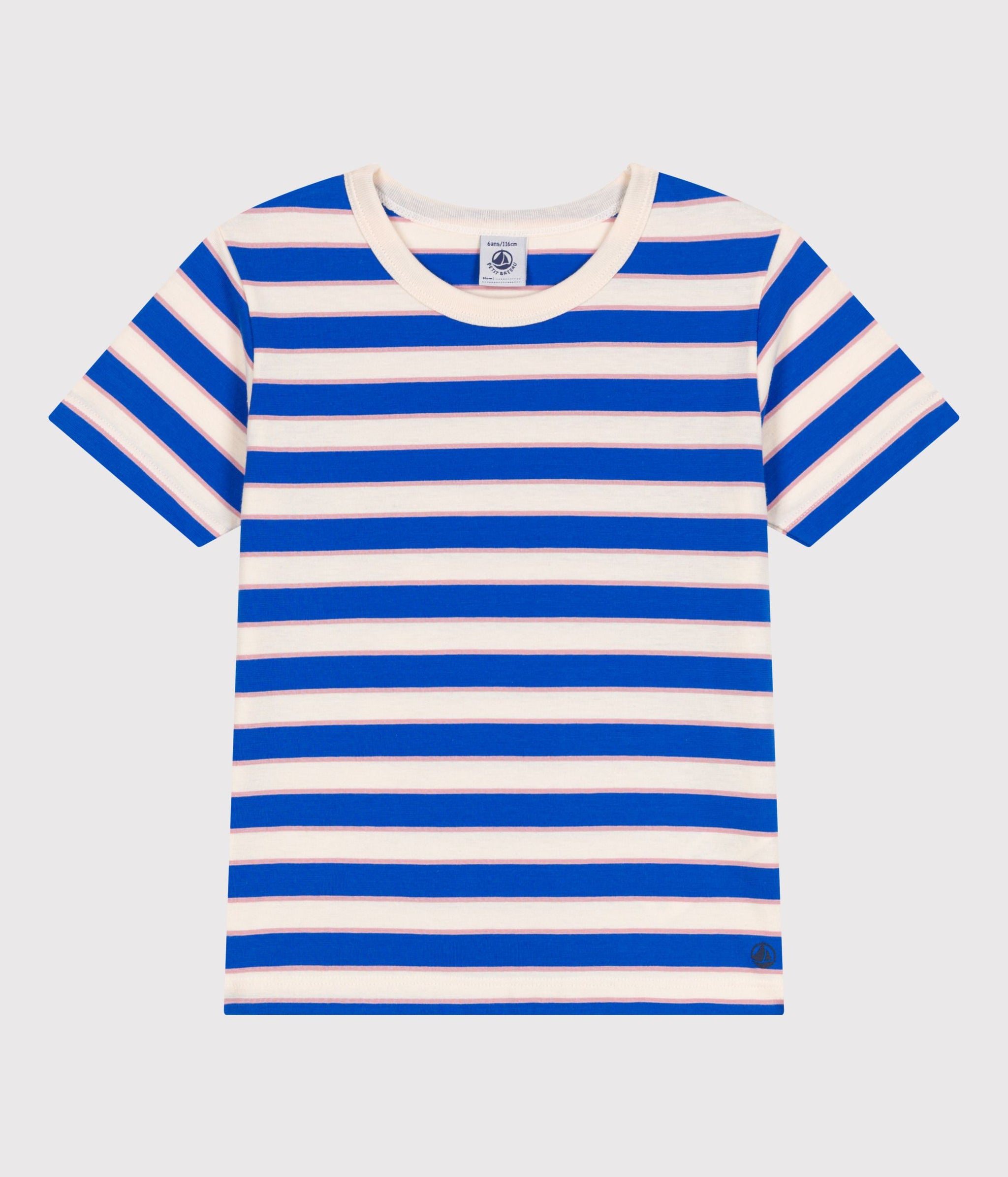 SS25 - A0CQ9 01 CREAM MULTI SPRING SUMMER 2025 STRIPES T-SHIRTS