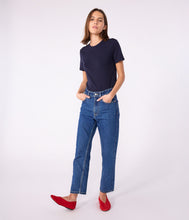 Load image into Gallery viewer, FW26 - A0AKE NV 18 NAVY FALL WINTER 2026 PERMANENTS TOPS WOMEN