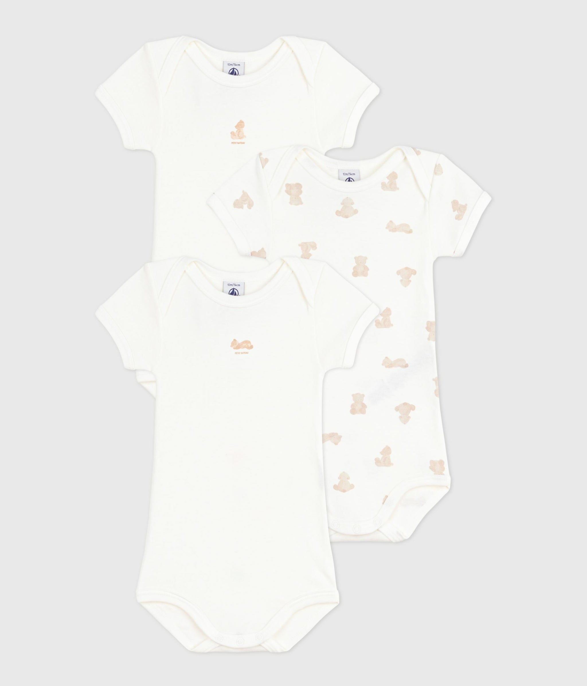 AW25 - A0E8I 00 WHITE BODYSUITS FALL WINTER 2025/26 NEWBORN