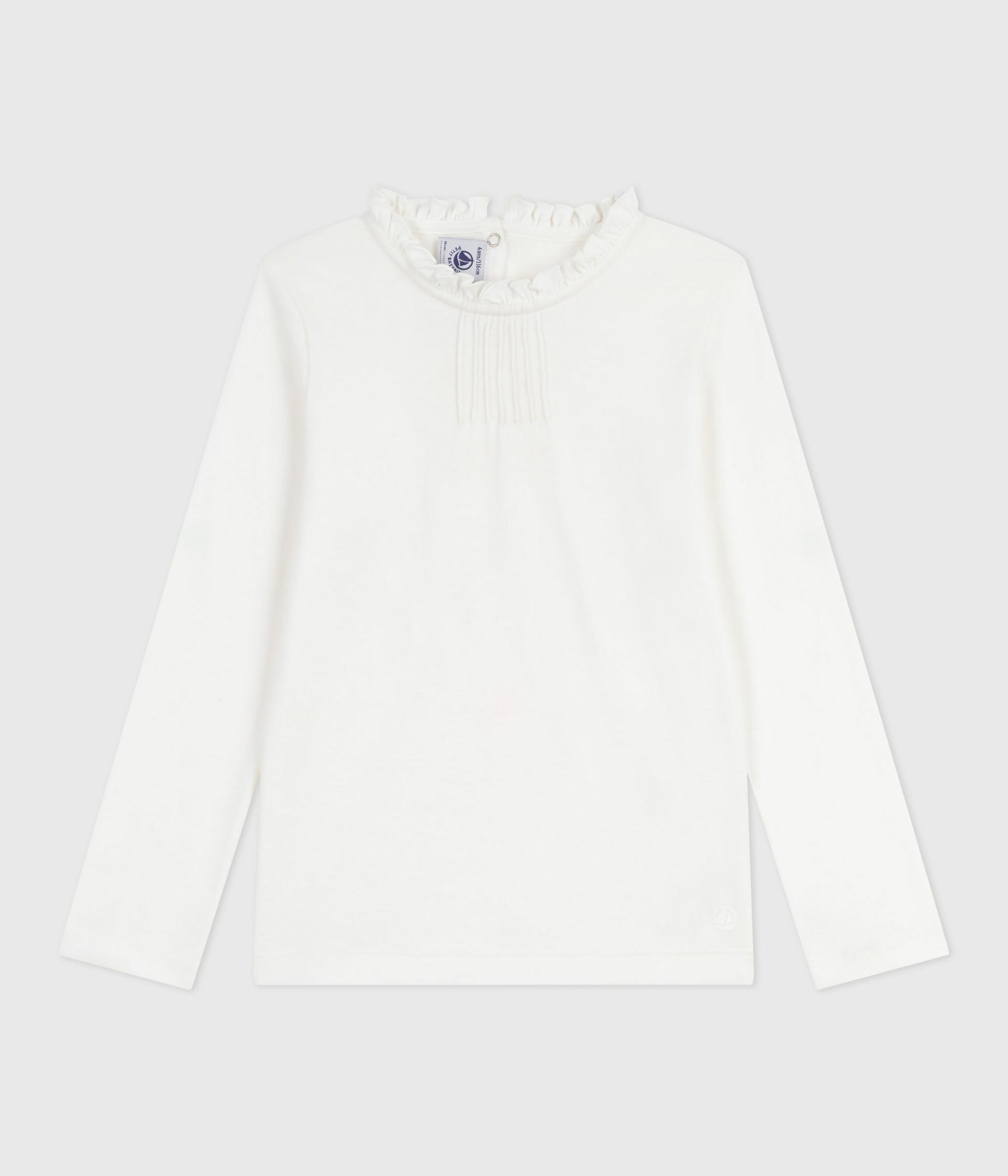 AW25 - A0EBU 01 WHITE FALL WINTER 2025/26 LONG SLEEVES T-SHIRTS