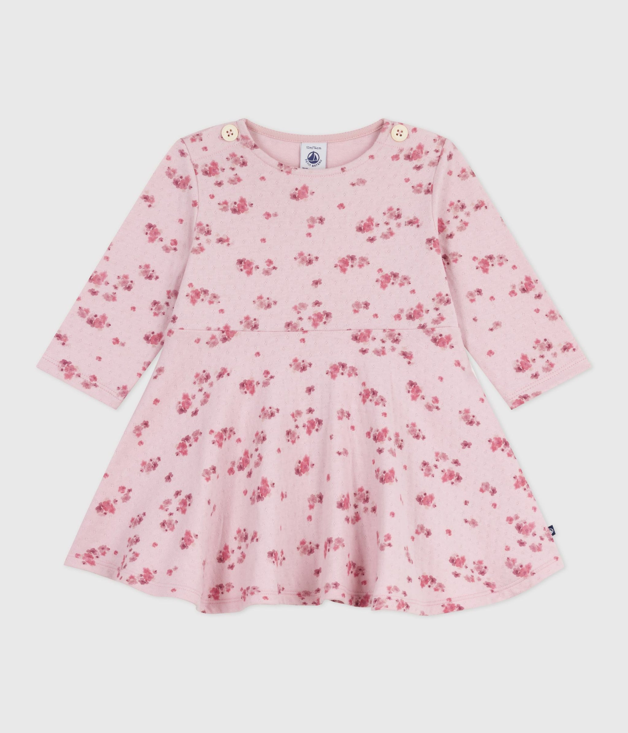 AW25 - A0EEC 01 PINK MULTI DRESSES FALL WINTER 2025/26 FLORAL LONG SLEEVES