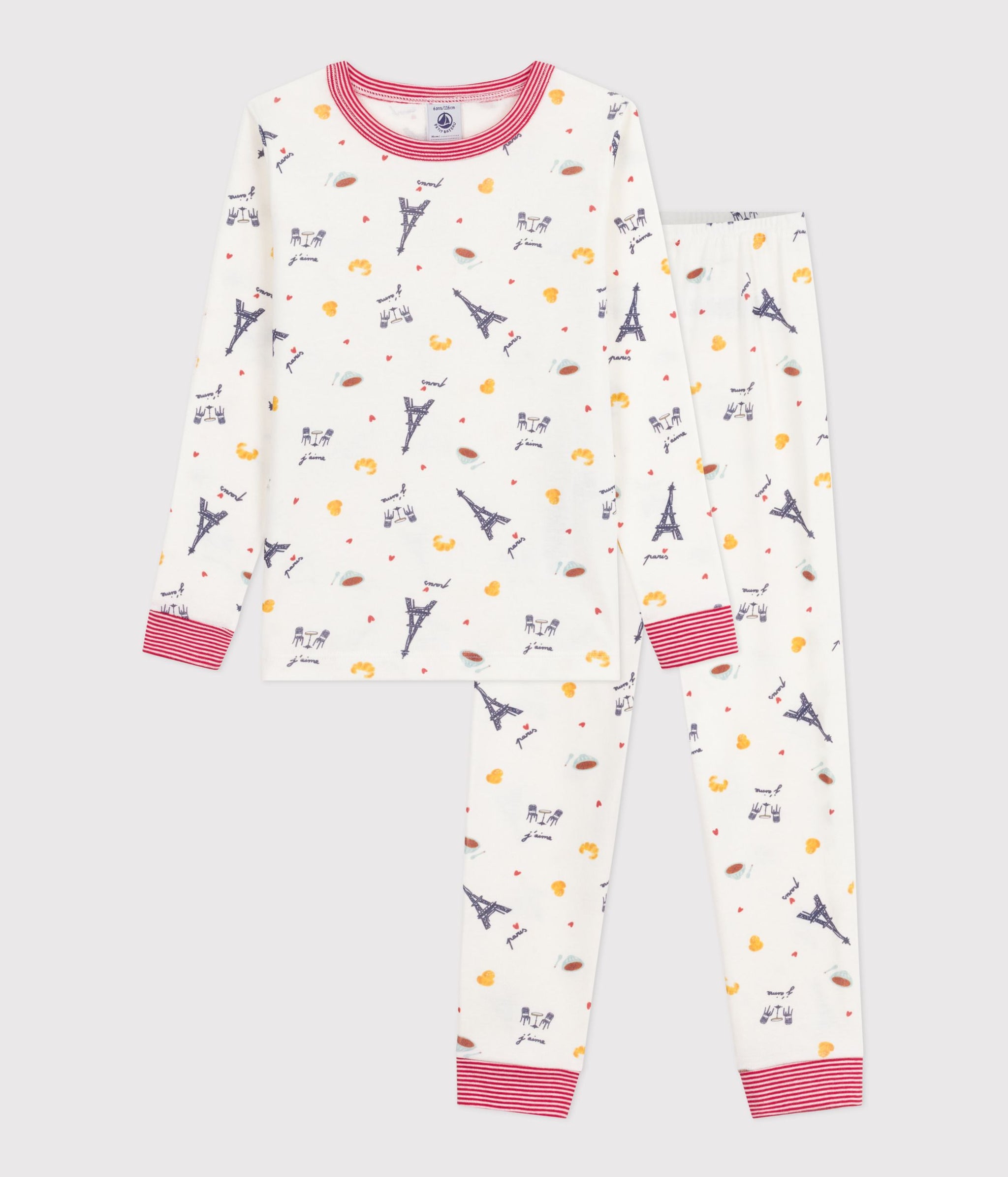 AW25 - A0EIF 01 PARISIAN FALL WINTER 2025/26 LONG SLEEVES PARIS THEME PYJAMAS