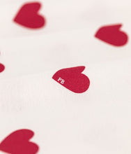 Load image into Gallery viewer, FW26 - A089R 01 WHITE RED DRESSES FALL WINTER 2026 HEARTS PAJAMAS WOMEN