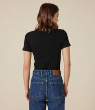 Load image into Gallery viewer, FW26 - A0A1L 02 BLACK FALL WINTER 2026 PERMANENTS TOPS WOMEN