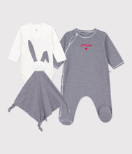 Load image into Gallery viewer, FW26 - A0F6G 00 NAVY WHITE BABY BODYSUITS FALL WINTER 2026 GIFT NEW ARRIVAL STRIPES