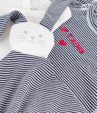 Load image into Gallery viewer, FW26 - A0F6G 00 NAVY WHITE BABY BODYSUITS FALL WINTER 2026 GIFT NEW ARRIVAL STRIPES