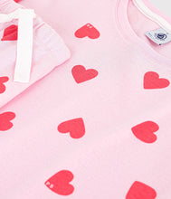 Load image into Gallery viewer, SS26 - A0F9H 01 PINK HEARTS PAJAMAS SPRING SUMMER 2026