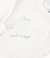 Load image into Gallery viewer, FW26 - A0FI5 01 WHITE BABY FALL WINTER 2026 GIFT NEW ARRIVAL SAILOR