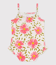 Load image into Gallery viewer, SS26 - A0FNQ 01 WHITE MULTI BABY FLORAL NEW ARRIVAL SPRING SUMMER 2026 SWIMWEAR