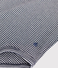 Load image into Gallery viewer, FW26 - A0BQE 01 SMOKING/MARSHMALLOW BABY BODYSUITS FALL WINTER 2026 NEWBORN STRIPES