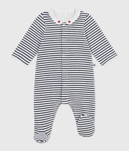 Load image into Gallery viewer, FW26 - A0DR1 01 WHITE NAVY BABY FALL WINTER 2026 GIFT NEW ARRIVAL STRIPES