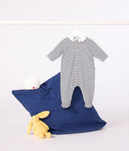 Load image into Gallery viewer, FW26 - A0DR1 01 WHITE NAVY BABY FALL WINTER 2026 GIFT NEW ARRIVAL STRIPES
