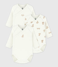 Load image into Gallery viewer, FW26 - A0DZG 00 WHITE BEIGE BABY BODYSUITS FALL WINTER 2026 GIFT NEW ARRIVAL UNDEARWEAR
