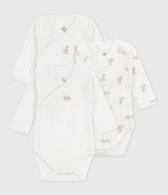 Load image into Gallery viewer, FW26 - A0DZG 00 WHITE BEIGE BABY BODYSUITS FALL WINTER 2026 GIFT NEW ARRIVAL UNDEARWEAR