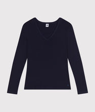 Load image into Gallery viewer, FW26 - A0G6I 03 NAVY FALL WINTER 2026 PERMANENTS TOPS WOMEN