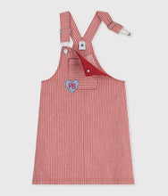 Load image into Gallery viewer, FW26 - A0GBI 01 RED PINK DRESSES FALL WINTER 2026 GIRL STRIPES