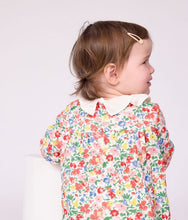 Load image into Gallery viewer, FW26 - A0GE4 01 WHITE MULTI BABY DRESSES FALL WINTER 2026 FLORAL NEW ARRIVAL