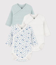 Load image into Gallery viewer, FW26 - A0GF0 00 BLUE MULTI BABY BODYSUITS FALL WINTER 2026 NEWBORN