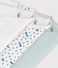 Load image into Gallery viewer, FW26 - A0GF0 00 BLUE MULTI BABY BODYSUITS FALL WINTER 2026 NEWBORN
