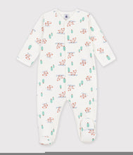 Load image into Gallery viewer, FW26 - A0GKI 01 WHITE MULTI BABY FALL WINTER 2026 FOOTIES ROMPERS NEW ARRIVAL