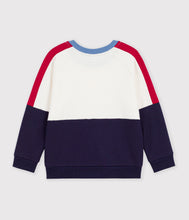 Load image into Gallery viewer, FW26 - A0GKP 01 WHITE NAVY BOY FALL WINTER 2026 NEW ARRIVAL TOPS