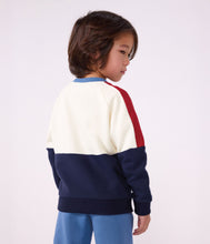 Load image into Gallery viewer, FW26 - A0GKP 01 WHITE NAVY BOY FALL WINTER 2026 NEW ARRIVAL TOPS