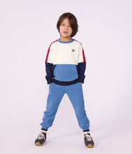 Load image into Gallery viewer, FW26 - A0GKP 01 WHITE NAVY BOY FALL WINTER 2026 NEW ARRIVAL TOPS