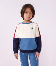 Load image into Gallery viewer, FW26 - A0GKP 01 WHITE NAVY BOY FALL WINTER 2026 NEW ARRIVAL TOPS