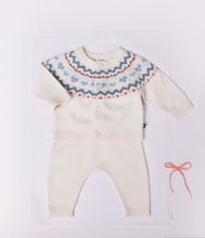 Load image into Gallery viewer, FW26 - A0GNU BL 01 CREAM BLUE BABY FALL WINTER 2026 GIFT NEW ARRIVAL SETS