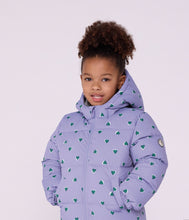 Load image into Gallery viewer, FW26 - A0GOQ 01 PURPLE HEART FALL WINTER 2026 GIRL HEARTS OUTERWEAR