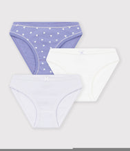 Load image into Gallery viewer, FW26 - A0GQN 00 PURPLE MULTI FALL WINTER 2026 GIRL HEARTS STRIPES UNDERWEAR