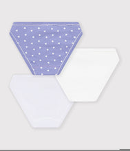 Load image into Gallery viewer, FW26 - A0GQN 00 PURPLE MULTI FALL WINTER 2026 GIRL HEARTS STRIPES UNDERWEAR