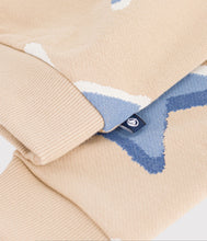 Load image into Gallery viewer, FW26 - A0GQU 01 BEIGE BLUE BOY FALL WINTER 2026 STARS TOPS