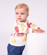 Load image into Gallery viewer, FW26 - A0GWM WH 05 WHITE HEARTS BABY FALL WINTER 2026 HEARTS NEW ARRIVAL TOPS