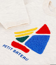Load image into Gallery viewer, FW26 - A0HDE 01 OATMEAL BABY FALL WINTER 2026 SAILOR TOPS