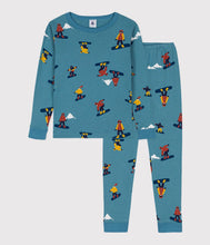 Load image into Gallery viewer, A08NC LIKELY 01 BLUE MULTI LONG SLEEVES PYJAMAS
