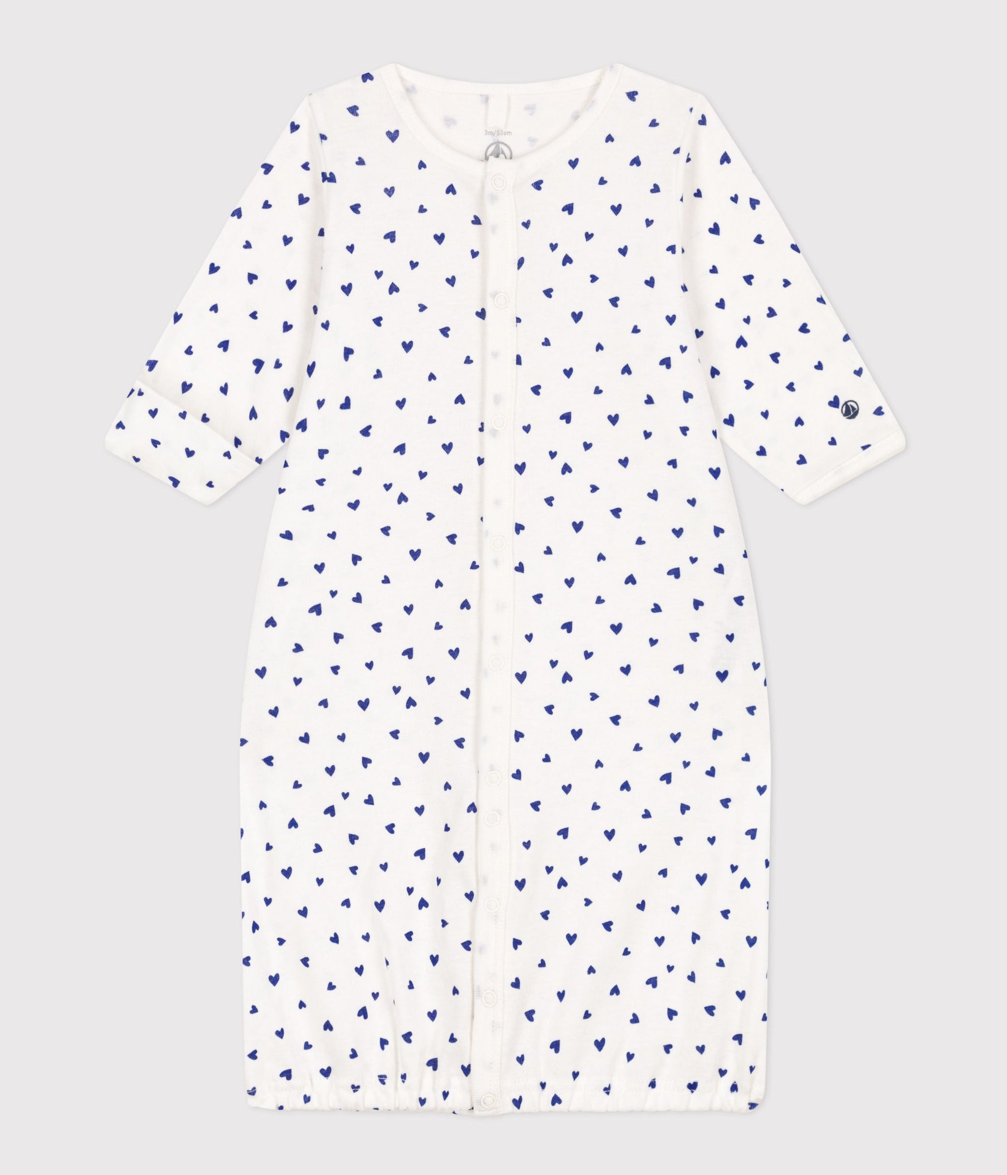 A0872 LASTRA 01 WHITE BLUE 25% SALE DRESSES HEARTS NEWBORN