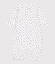 Load image into Gallery viewer, A0872 LASTRA 01 WHITE BLUE DRESSES HEARTS NEWBORN
